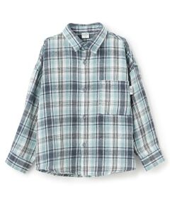 and D.petitmain / アンドディー. プティマイン シャツ・ブラウス | 【親子リンク】Kidsピーチキモウチェックシャツ