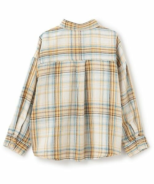 and D.petitmain / アンドディー. プティマイン シャツ・ブラウス | 【親子リンク】Kidsピーチキモウチェックシャツ | 詳細4