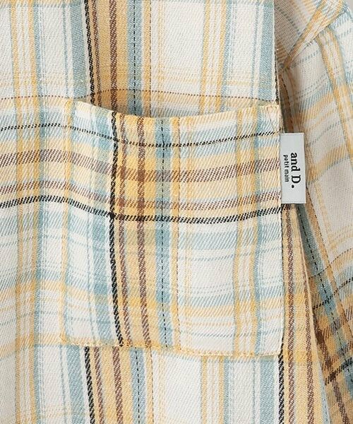 and D.petitmain / アンドディー. プティマイン シャツ・ブラウス | 【親子リンク】Kidsピーチキモウチェックシャツ | 詳細6