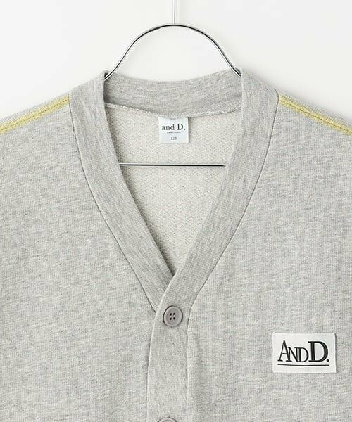 and D.petitmain / アンドディー. プティマイン カーディガン・ボレロ | ステッチハイショクウラケカーデ | 詳細7