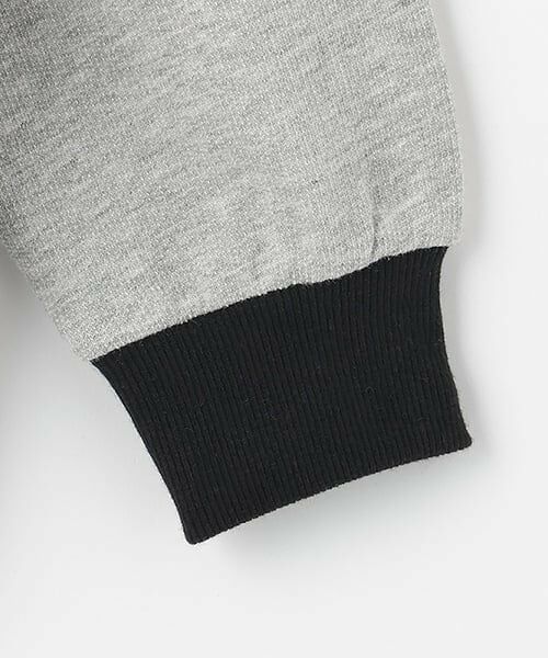 and D.petitmain / アンドディー. プティマイン スウェット | ハーフZIPワイドスウェット | 詳細16