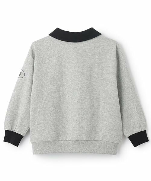 and D.petitmain / アンドディー. プティマイン スウェット | ハーフZIPワイドスウェット | 詳細9