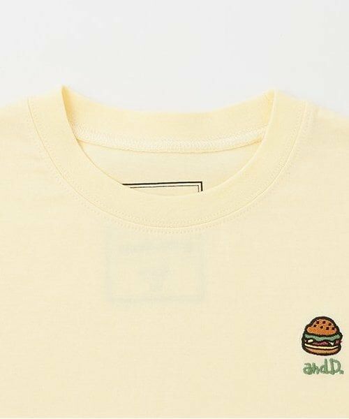 and D.petitmain / アンドディー. プティマイン Tシャツ | 【365D.】アソート刺しゅうワイドロンT | 詳細2