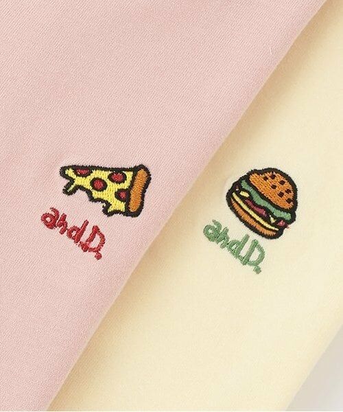 and D.petitmain / アンドディー. プティマイン Tシャツ | 【365D.】アソート刺しゅうワイドロンT | 詳細5