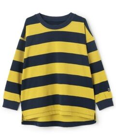 and D.petitmain / アンドディー. プティマイン Tシャツ | 【365D.】ボーダー袖リブワイドロンT