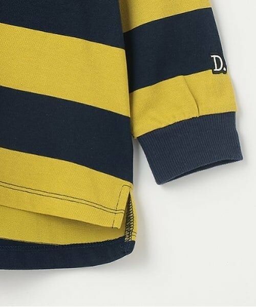 and D.petitmain / アンドディー. プティマイン Tシャツ | 【365D.】ボーダー袖リブワイドロンT | 詳細11