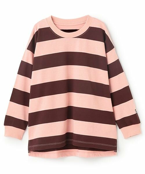 and D.petitmain / アンドディー. プティマイン Tシャツ | 【365D.】ボーダー袖リブワイドロンT | 詳細15