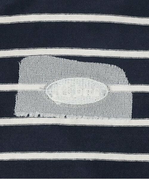 and D.petitmain / アンドディー. プティマイン Tシャツ | 肩切替ボーダービッグロンT | 詳細4