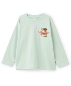 and D.petitmain / アンドディー. プティマイン Tシャツ | カフェフードプリントワイドロンT