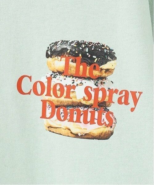 and D.petitmain / アンドディー. プティマイン Tシャツ | カフェフードプリントワイドロンT | 詳細13