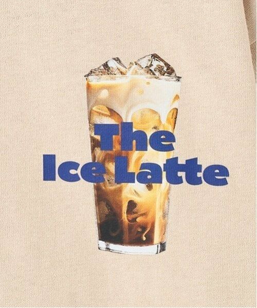 and D.petitmain / アンドディー. プティマイン Tシャツ | カフェフードプリントワイドロンT | 詳細14