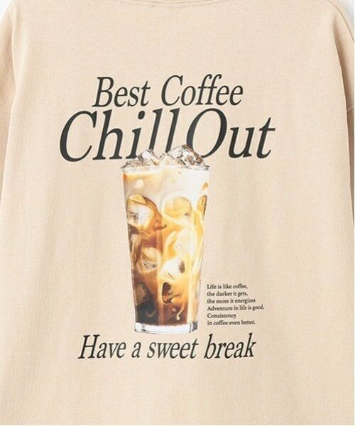 and D.petitmain / アンドディー. プティマイン Tシャツ | カフェフードプリントワイドロンT | 詳細16