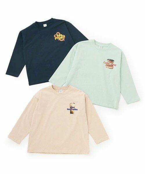 and D.petitmain / アンドディー. プティマイン Tシャツ | カフェフードプリントワイドロンT | 詳細18