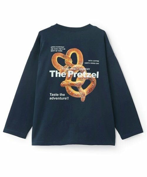 and D.petitmain / アンドディー. プティマイン Tシャツ | カフェフードプリントワイドロンT | 詳細8