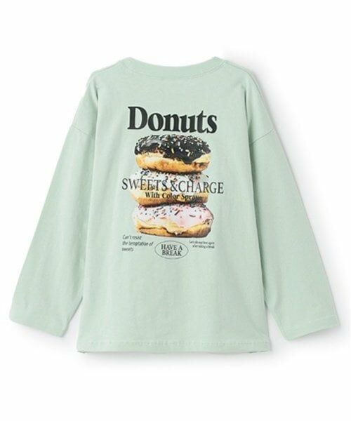 and D.petitmain / アンドディー. プティマイン Tシャツ | カフェフードプリントワイドロンT | 詳細9