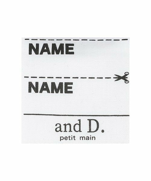 and D.petitmain / アンドディー. プティマイン Tシャツ | 【365D.】袖プリントビッグロンT | 詳細16