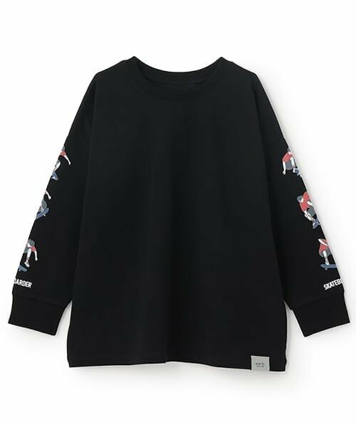 and D.petitmain / アンドディー. プティマイン Tシャツ | 【365D.】袖プリントビッグロンT | 詳細17