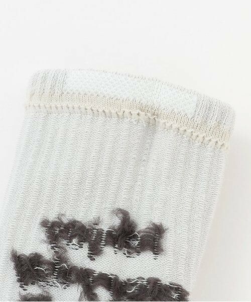 and D.petitmain / アンドディー. プティマイン ソックス | バッグロゴクリアカラーソックス | 詳細2