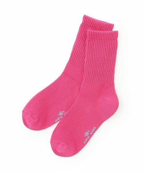 and D.petitmain / アンドディー. プティマイン ソックス | ネオンカラーソックス（ピンク）