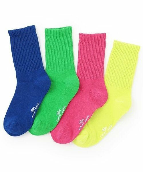 and D.petitmain / アンドディー. プティマイン ソックス | ネオンカラーソックス | 詳細6