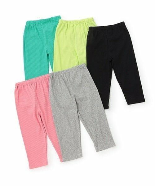 and D.petitmain / アンドディー. プティマイン レギンス・スパッツ | 【365D.】防汚ムジリブ7分レギンス | 詳細11