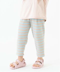 and D.petitmain / アンドディー. プティマイン レギンス・スパッツ | 【365D.】防汚ボーダーリブ7分レギンス