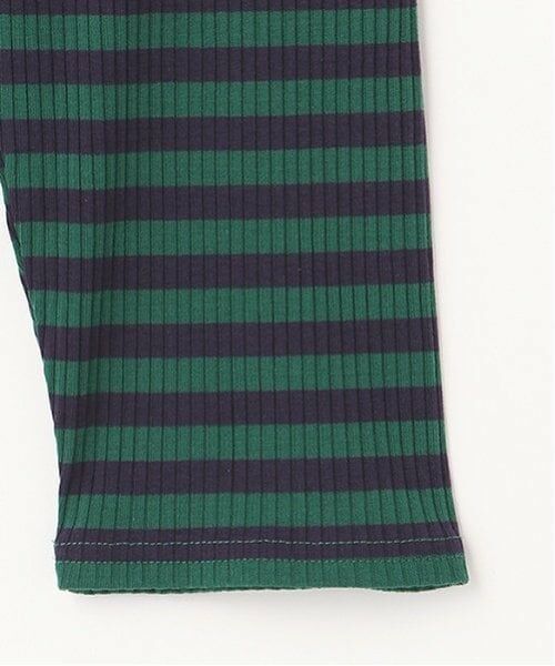 and D.petitmain / アンドディー. プティマイン レギンス・スパッツ | 【365D.】防汚ボーダーリブ7分レギンス | 詳細5