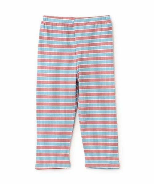 and D.petitmain / アンドディー. プティマイン レギンス・スパッツ | 【365D.】防汚ボーダーリブ7分レギンス | 詳細9