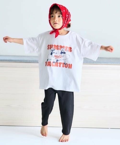 and D.petitmain / アンドディー. プティマイン レギンス・スパッツ | 【365D.】防汚フライスムジ7分レギンス | 詳細1