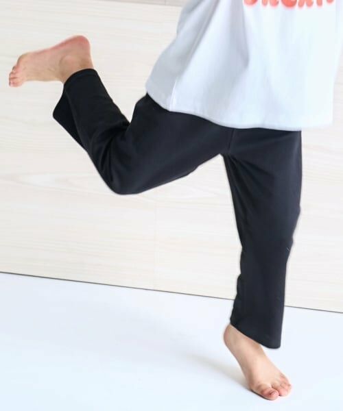 and D.petitmain / アンドディー. プティマイン レギンス・スパッツ | 【365D.】防汚フライスムジ7分レギンス（黒）