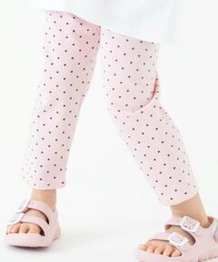 and D.petitmain / アンドディー. プティマイン レギンス・スパッツ | 【365D.】防汚フライス柄7分レギンス