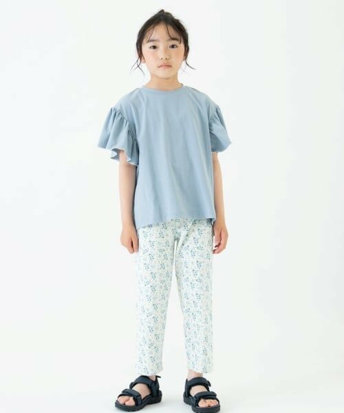 and D.petitmain / アンドディー. プティマイン レギンス・スパッツ | 【365D.】防汚フライス柄7分レギンス | 詳細15