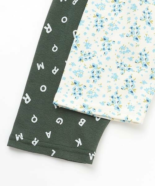 and D.petitmain / アンドディー. プティマイン レギンス・スパッツ | 【365D.】防汚フライス柄7分レギンス | 詳細21