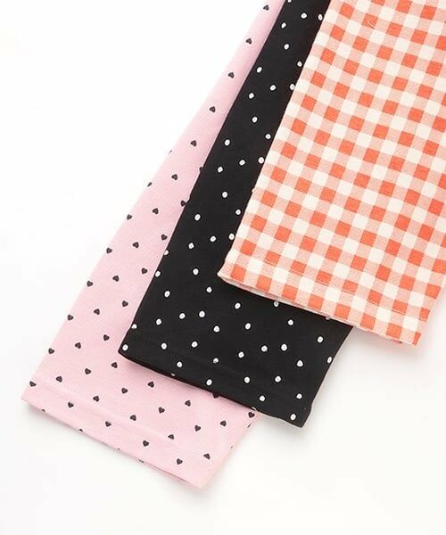 and D.petitmain / アンドディー. プティマイン レギンス・スパッツ | 【365D.】防汚フライス柄7分レギンス | 詳細22