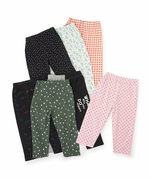 and D.petitmain / アンドディー. プティマイン レギンス・スパッツ | 【365D.】防汚フライス柄7分レギンス | 詳細27