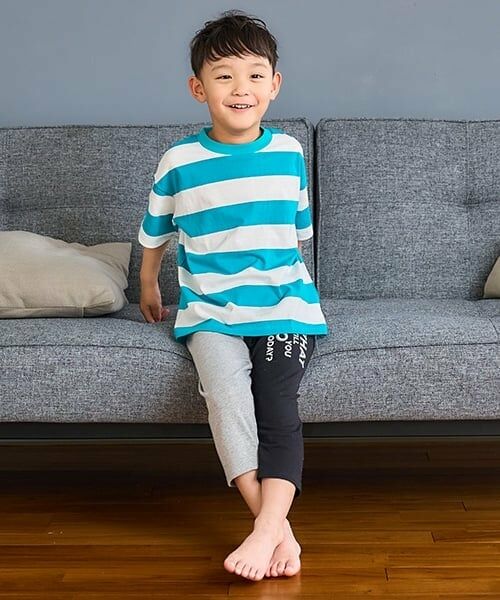 and D.petitmain / アンドディー. プティマイン レギンス・スパッツ | 【365D.】防汚フライス柄7分レギンス | 詳細3