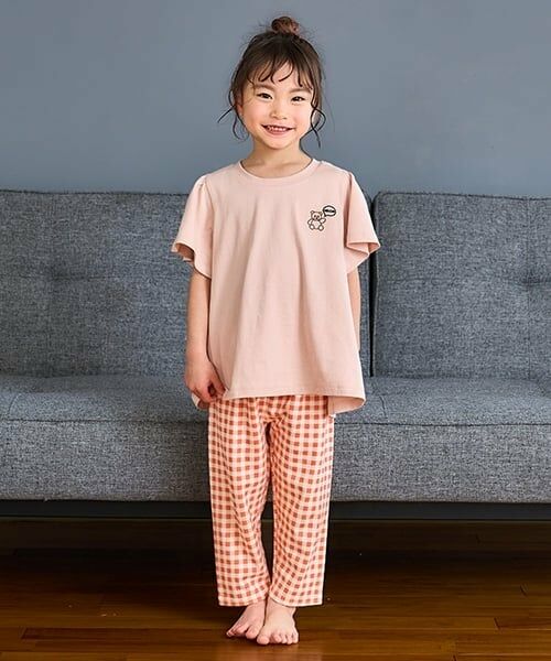 and D.petitmain / アンドディー. プティマイン レギンス・スパッツ | 【365D.】防汚フライス柄7分レギンス | 詳細6