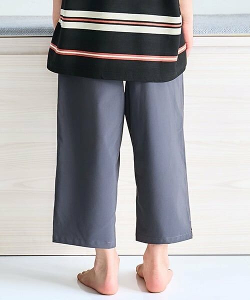 and D.petitmain / アンドディー. プティマイン ショート・ハーフ・半端丈パンツ | 【水陸両用】7分丈ベイカーパンツ | 詳細4