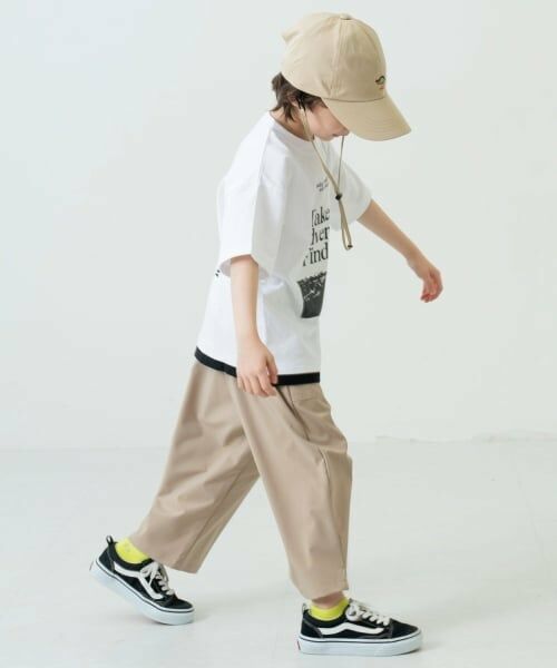 and D.petitmain / アンドディー. プティマイン ショート・ハーフ・半端丈パンツ | 【水陸両用】7分丈ベイカーパンツ | 詳細8