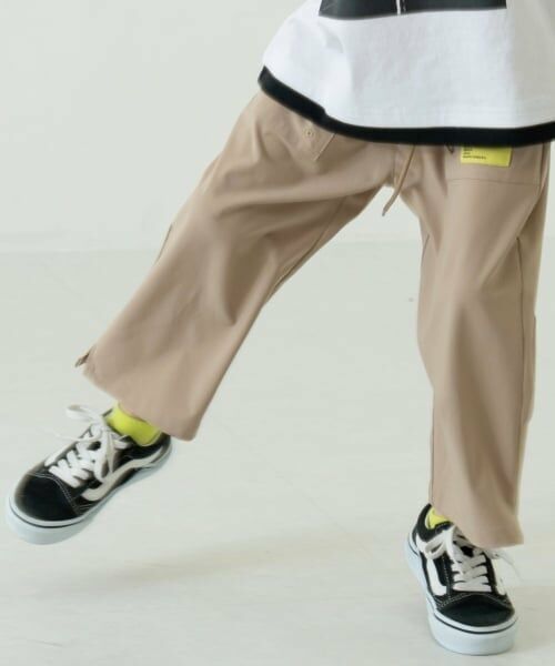 and D.petitmain / アンドディー. プティマイン ショート・ハーフ・半端丈パンツ | 【水陸両用】7分丈ベイカーパンツ（ベージュ）