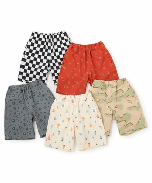 and D.petitmain / アンドディー. プティマイン ショート・ハーフ・半端丈パンツ | 【水陸両用】柄ショートパンツ | 詳細13