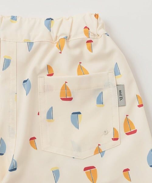 and D.petitmain / アンドディー. プティマイン ショート・ハーフ・半端丈パンツ | 【水陸両用】柄ショートパンツ | 詳細16