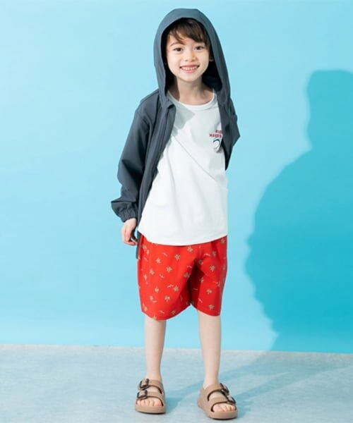 and D.petitmain / アンドディー. プティマイン ショート・ハーフ・半端丈パンツ | 【水陸両用】柄ショートパンツ | 詳細4