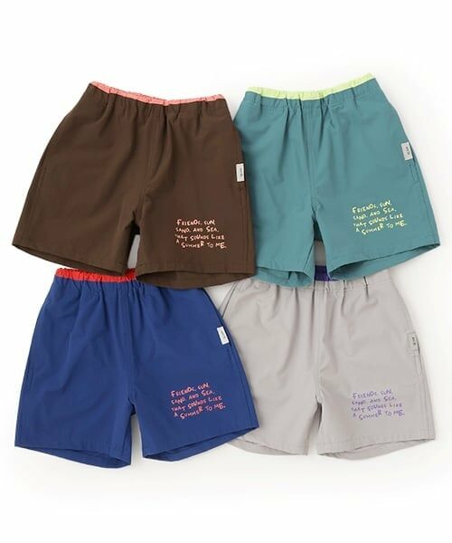 and D.petitmain / アンドディー. プティマイン ショート・ハーフ・半端丈パンツ | 【水陸両用】ワンポイントロゴショートパンツ | 詳細18