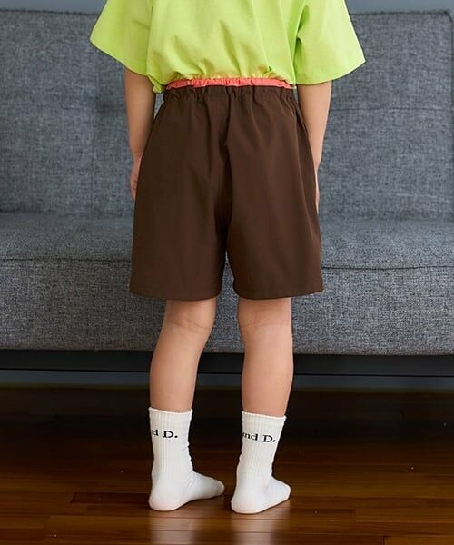 and D.petitmain / アンドディー. プティマイン ショート・ハーフ・半端丈パンツ | 【水陸両用】ワンポイントロゴショートパンツ | 詳細2