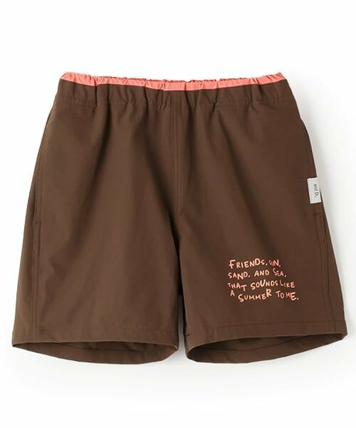 and D.petitmain / アンドディー. プティマイン ショート・ハーフ・半端丈パンツ | 【水陸両用】ワンポイントロゴショートパンツ | 詳細20