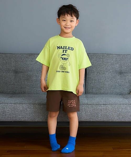 and D.petitmain / アンドディー. プティマイン ショート・ハーフ・半端丈パンツ | 【水陸両用】ワンポイントロゴショートパンツ | 詳細3