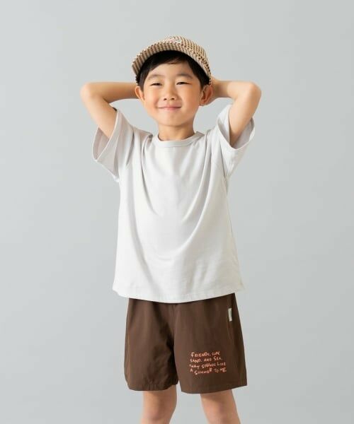 and D.petitmain / アンドディー. プティマイン ショート・ハーフ・半端丈パンツ | 【水陸両用】ワンポイントロゴショートパンツ | 詳細5