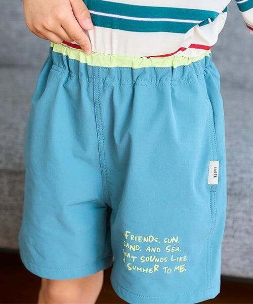 and D.petitmain / アンドディー. プティマイン ショート・ハーフ・半端丈パンツ | 【水陸両用】ワンポイントロゴショートパンツ | 詳細6