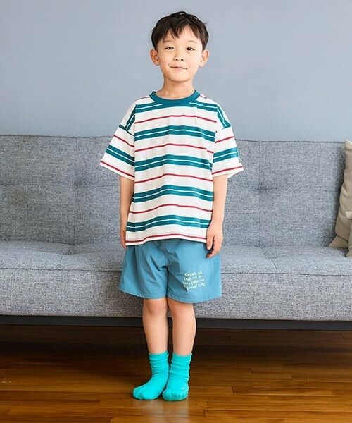 and D.petitmain / アンドディー. プティマイン ショート・ハーフ・半端丈パンツ | 【水陸両用】ワンポイントロゴショートパンツ | 詳細7